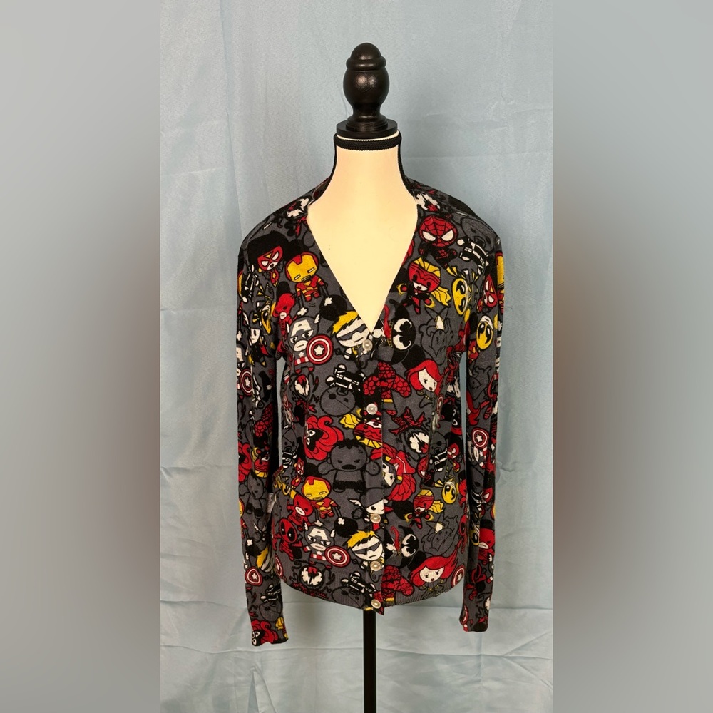 We Love Fine/Marvel Avengers Friends and Foes Chibi Cardigan